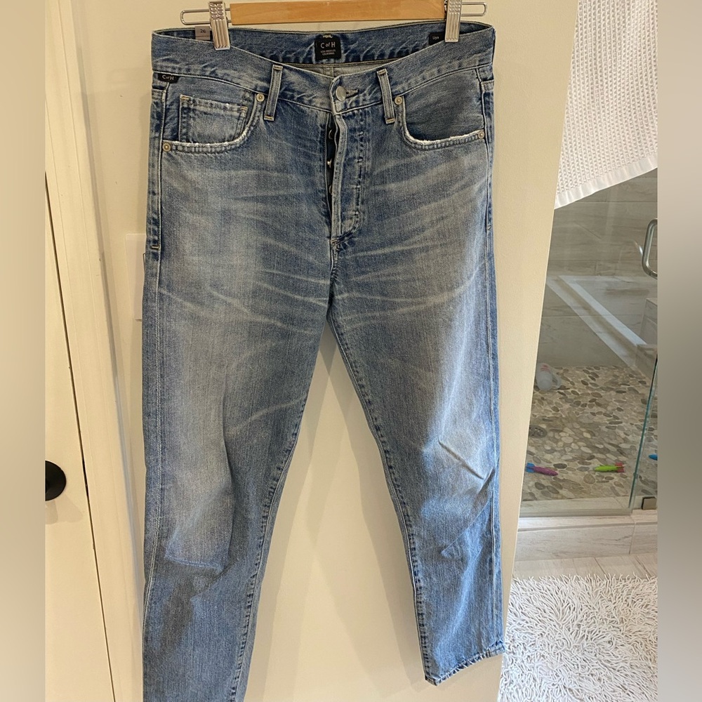 Citizens of Humanity Liya High Rise Classic Fit Crop 26